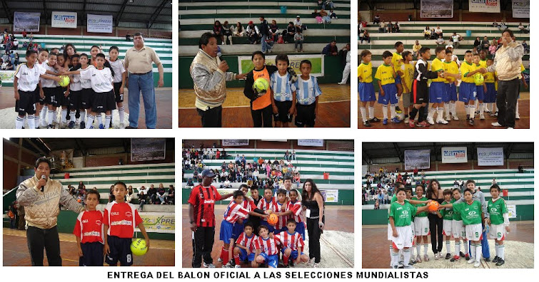 ENTREGA DEL BALON OFICIAL ¨GOLTY¨