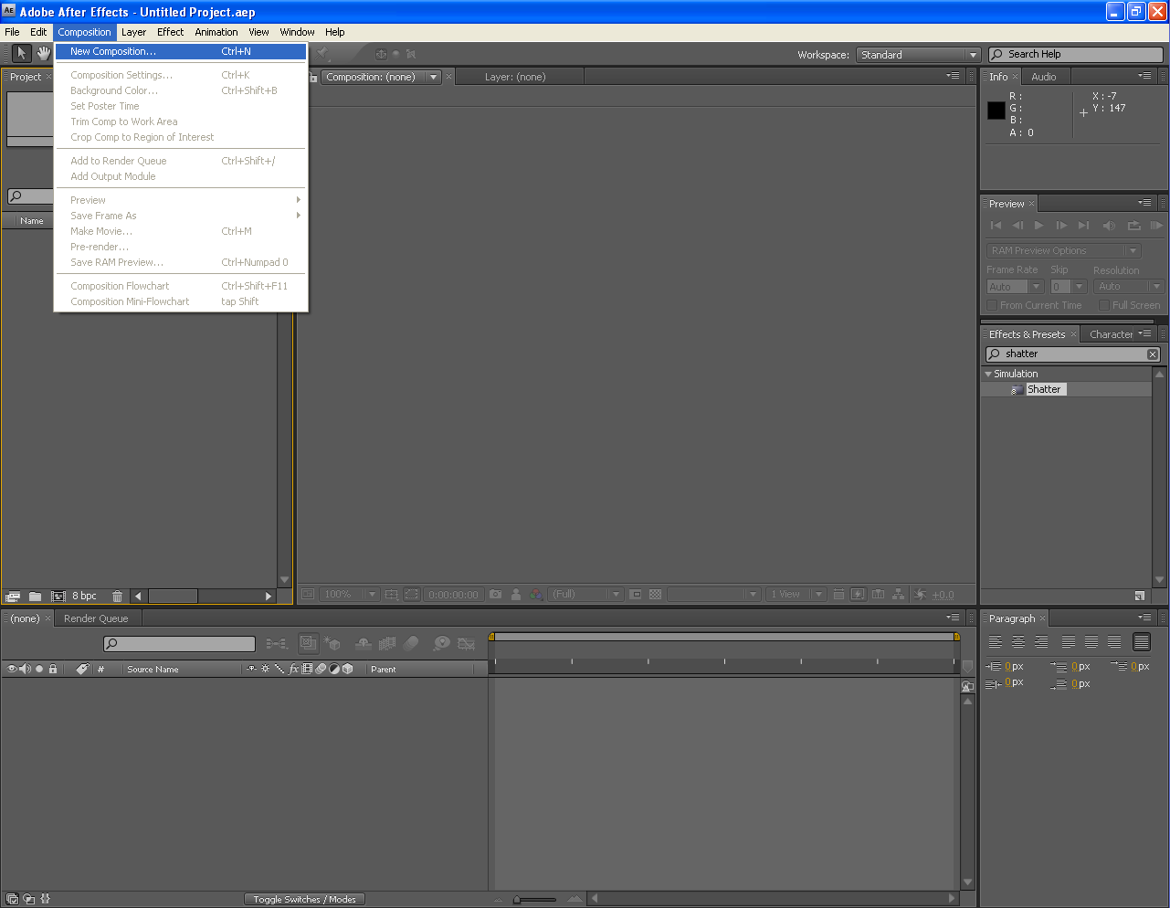 Recreating The Lost Title Sequence In After Effects Cs4