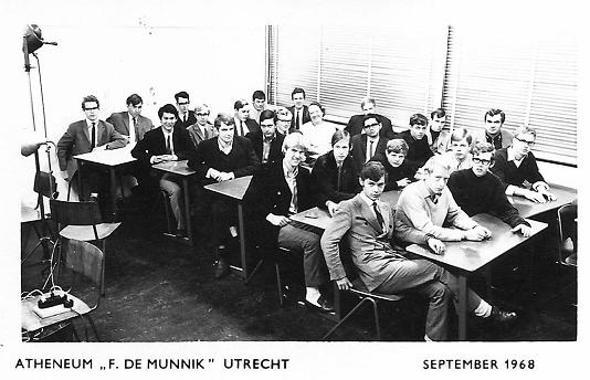 1968-1969 Klassenfoto vierde klas