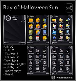 Ray of Halloween Sun,Halloween Theme