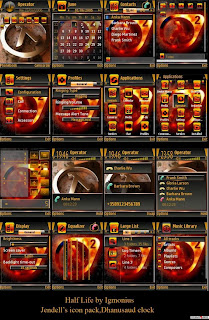Halflife By Igmonius,s60v3 theme,mobile theme,qvga theme