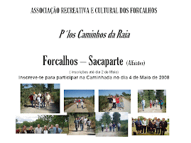 Caminhada: Forcalhos - Sacaparte no dia 4 de Maio de 2008