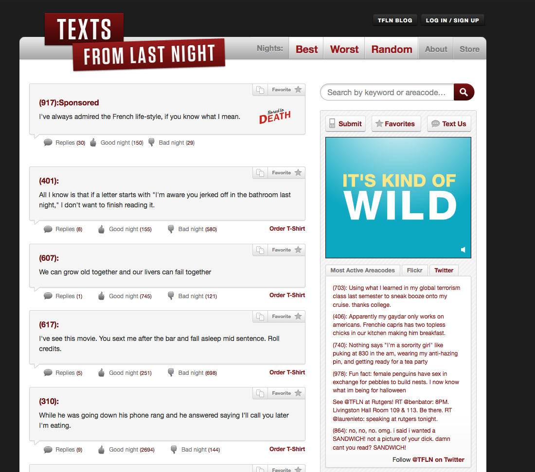 Waitressing From Last Night Visually Appealing sites and Ones With