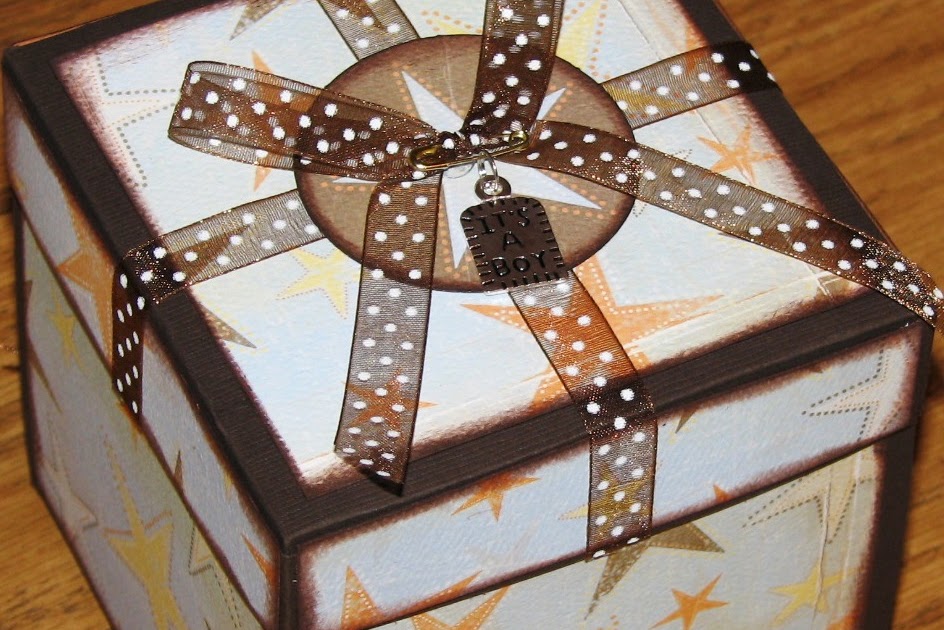 The Avid Scrapper Scrapbook Explosion Gift Boxes