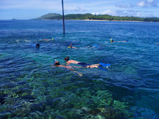 Snorkling paa Fiji