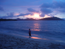 Sunset på Fiji !