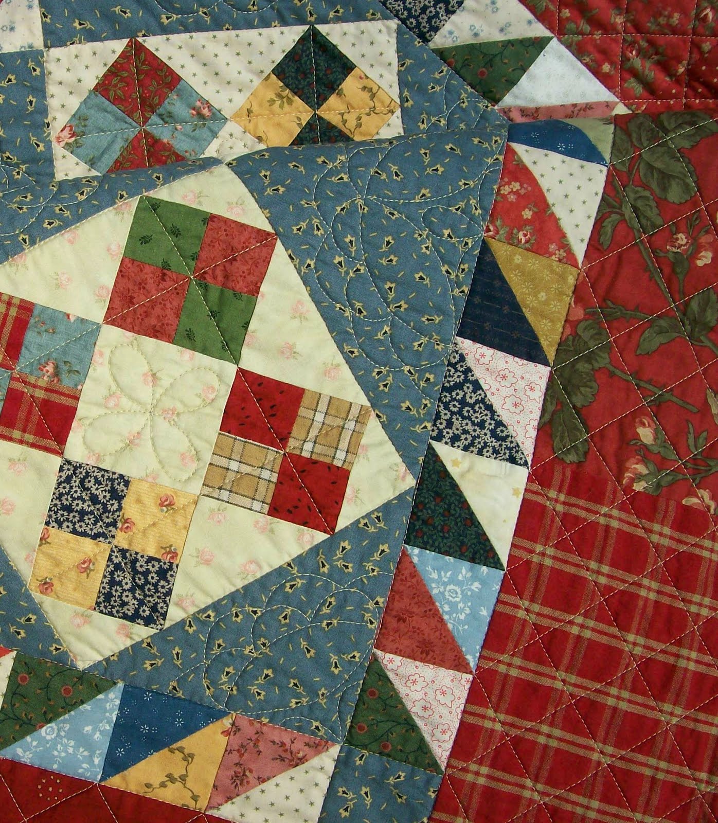 Knot Garden Birthday Quilt