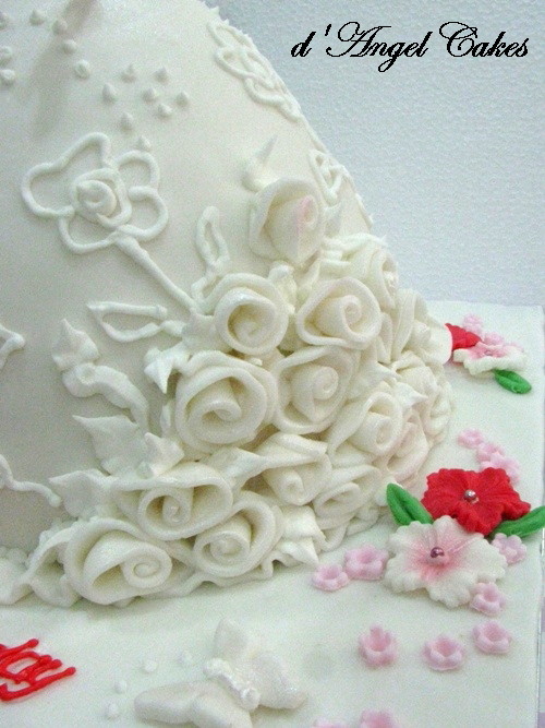 Barbie Doll Cake in Wedding barbie doll cake. Barbie Doll Cake in Wedding