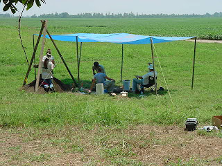 Parchman mound site Mississippi