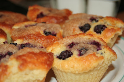 La recette des Muffins aux Myrtilles La recette des Muffins aux Myrtilles