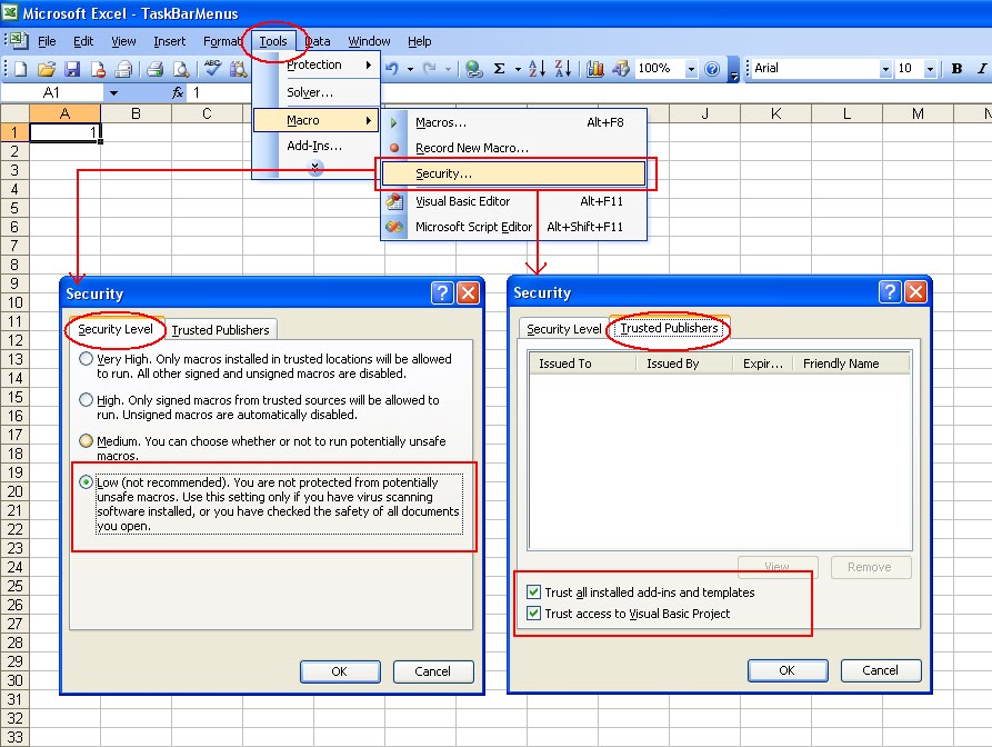 Microsoft Office Excel ® Kod Kılavuzu UserForm Manage With The TaskBar