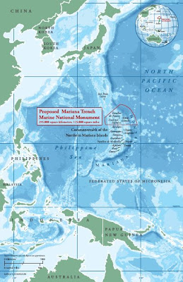 proposed marianas trench marine national monument