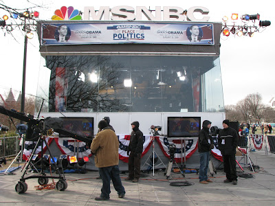 obama inauguration msnbc