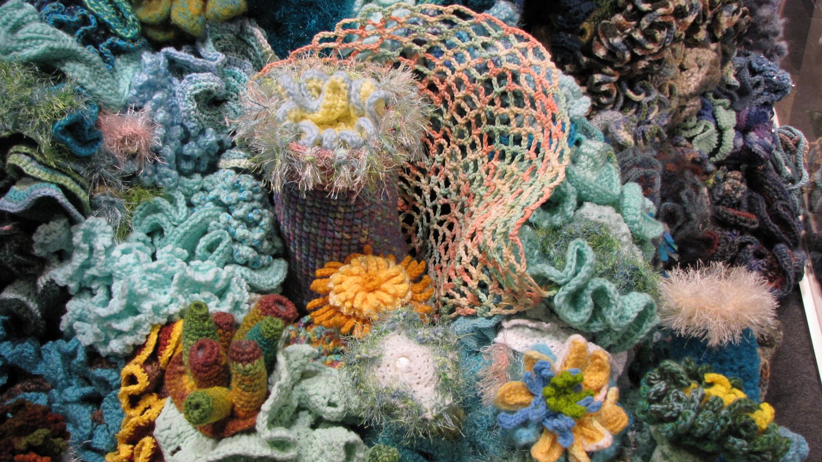 The Saipan Blog: Hyperbolic Crochet Coral Reef Now Open!