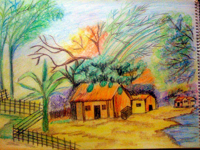 Crayon Scenery