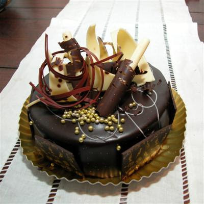 Chocolate Birthday Cake on Birthday Cake