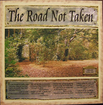 the summary of the road not taken by robert frost