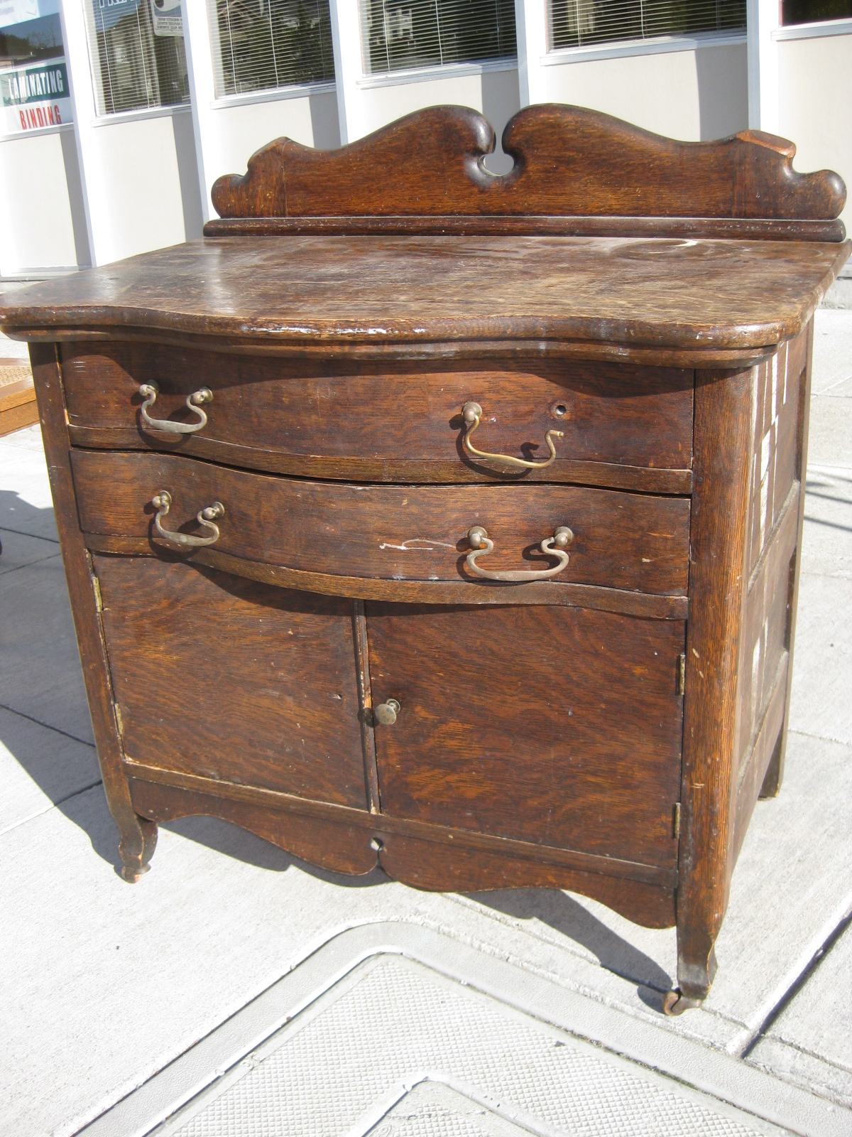 Antique Buffet Bed Mattress Sale