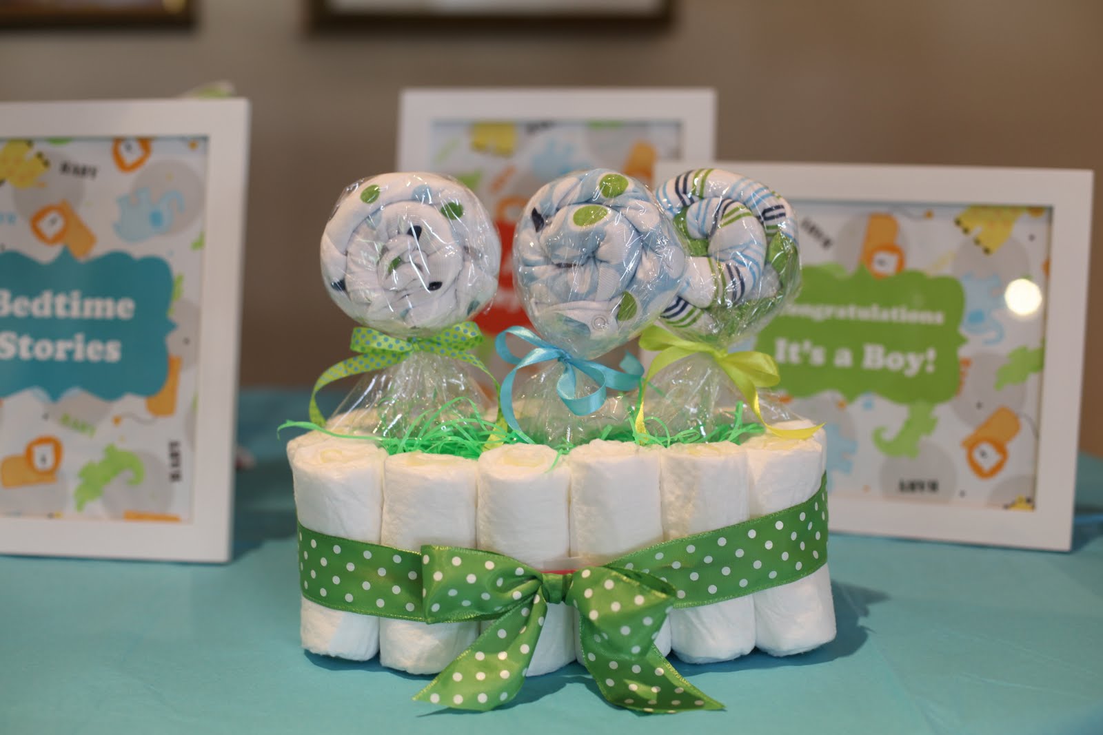 Miniature Diaper Cake