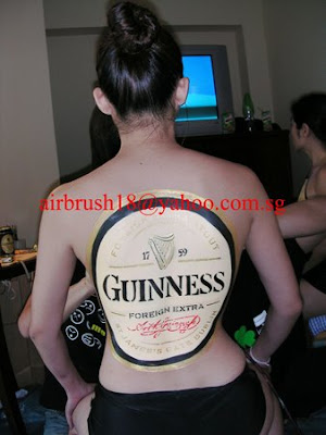 Airbrush Art Body Tattoo Airbrush Art Body Tattoo