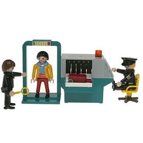 Playmobil Security Check point