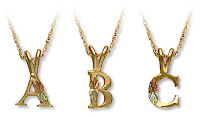 Black Hills Initial Necklace