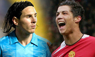 Messi y Cristiano Ronaldo