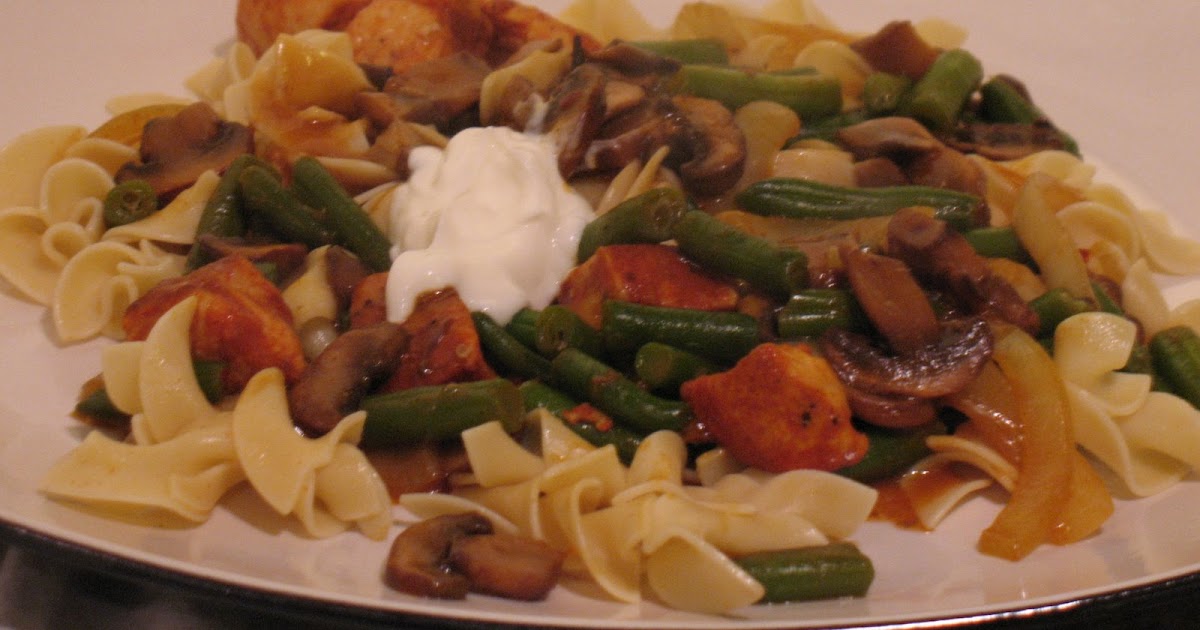 BAKING BUDDIES September/October Recipe Paprika Chicken & Egg Noodles