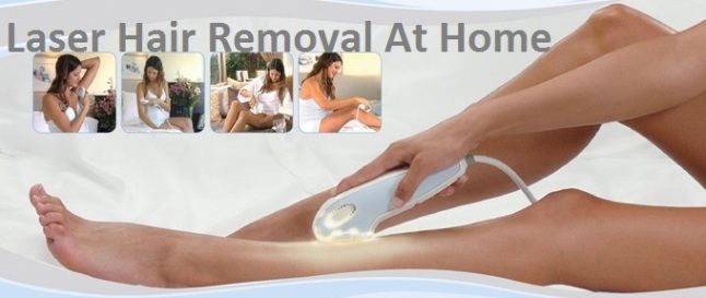 laser hair removal at home