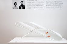 l'aquarium AIR3 d'USIN-e édité par AD était au Design Corner du MUDAM au Luxembourg