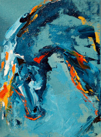 Daily Painters Of Texas Bow To The Night Equine Horse Art