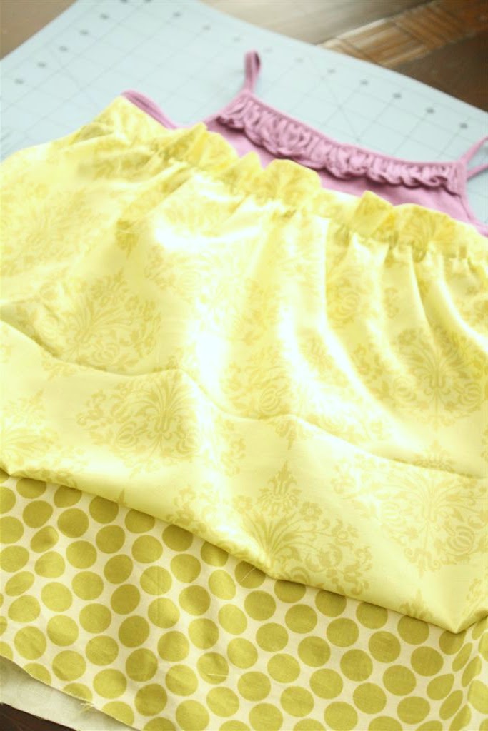 our daily obsessions Sewing Obsession Tank top Toddler Dress