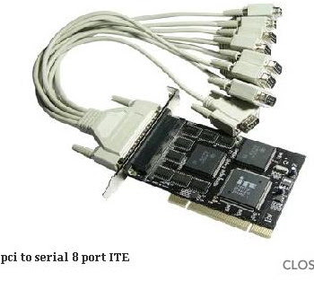 Driver Pci to Serial 8 Port