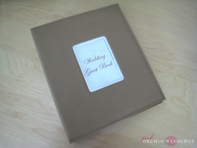 She also made a small Wedding Guest Book sign for me to put at the front She also made a small Wedding Guest Book sign for me to put at the front