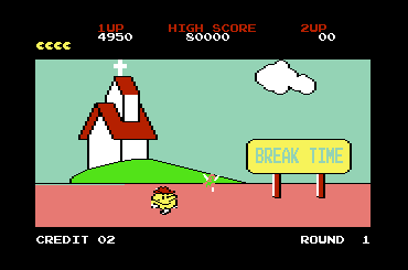 Pac-Land break time