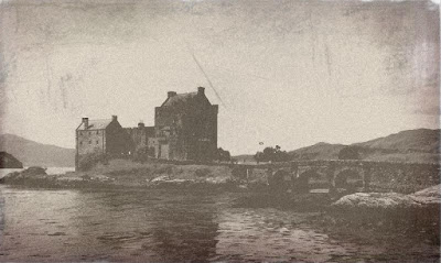 Aged Eilean Donan Castle
