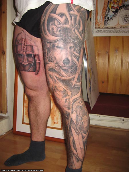i have been looking for different Wolf type tattoo's recently and i have