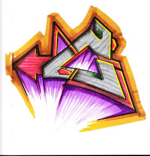 Graffiti Letter C