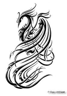 Phoenix Tribal Tattoo Sketches Design Phoenix Tribal Tattoo Sketches Design