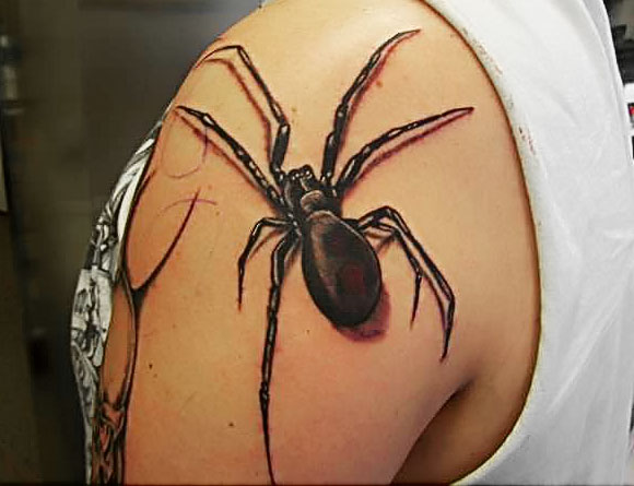 tribal spider tattoo. Spider tribal tattoo Design 2
