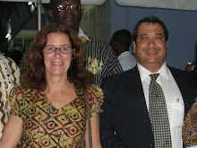 US Ambassador to Ghana Donald Teitelbaum(UVA grad) and me