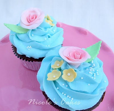 Spring Flavored Cupcakes