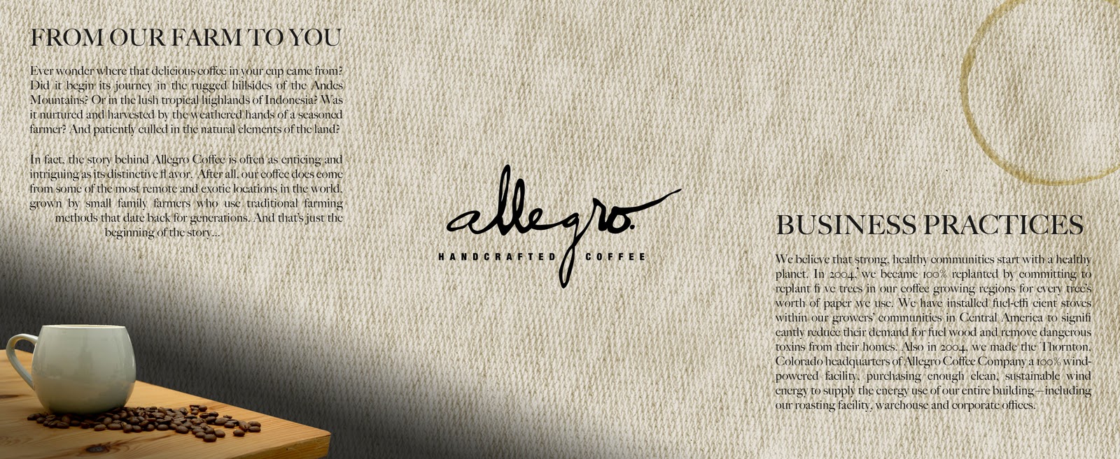 Coffee Leaflet
