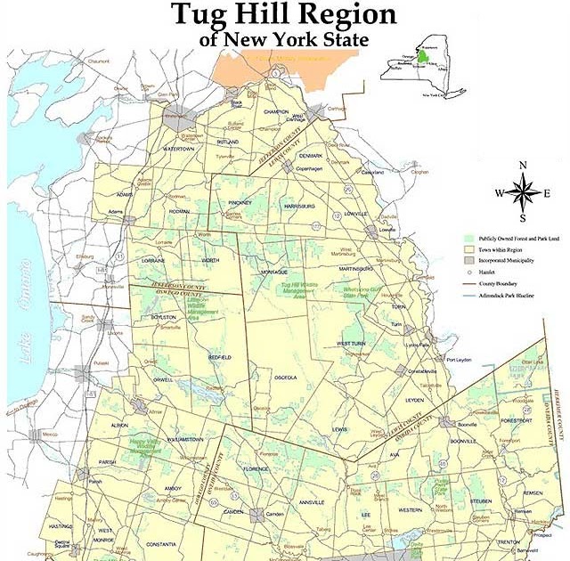 Dragonwood Chronicles Location Southern Tug Hill Region