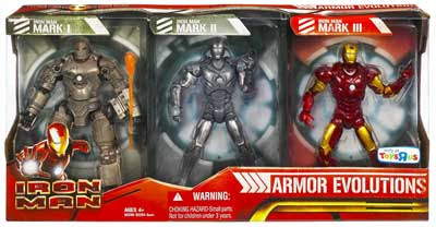 Iron Man Armor Evolutions
