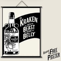 Free Kraken Rum Poster & Book