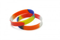 Free Colored Silicon Wristband