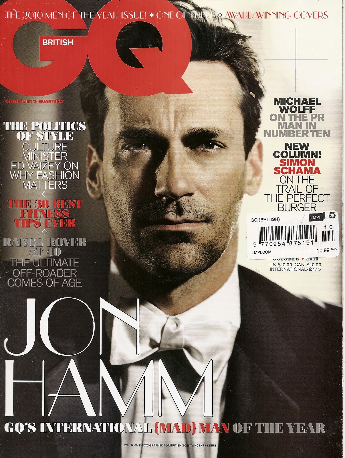 Javier Bardem Covers British GQ, Talks Johnny Depp