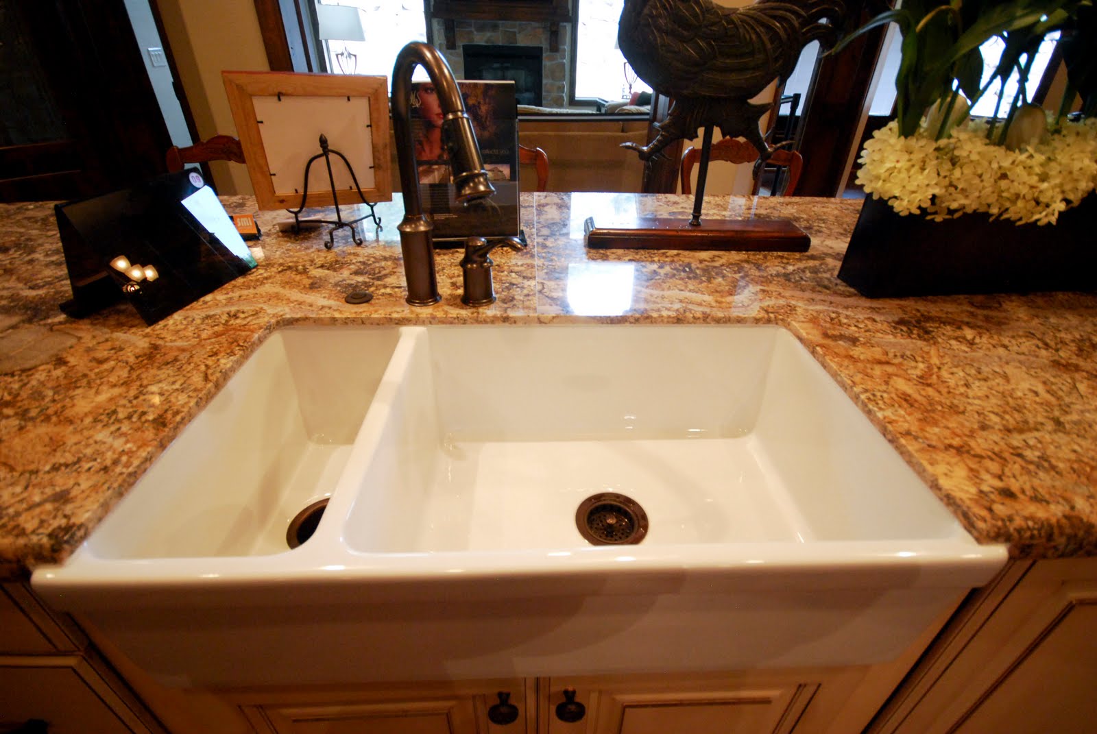 The Granite Gurus Chocolate Bordeaux Granite Kitchen