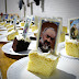 All Saint's Day Cake - Saint "Tombstones"